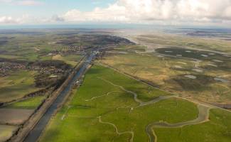 Vue PNR Baie de somme Picardie maritime