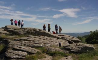 Acceil dans le Parc Haut Languedoc de la délégation méxicaine