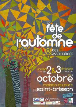 Affiche de la Fête de l'Automne et des Associations du Morvan