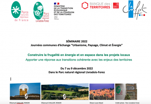 photo programme séminaire upce 2022