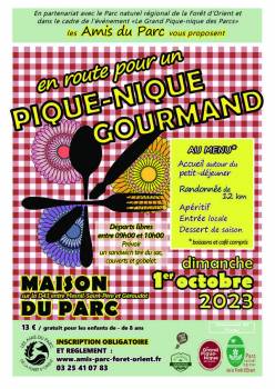 Affiche Pique-nique gourmand 2023