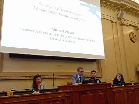 Colloque « Accès à la nature », intervention Michaël Weber 28 mars 2024