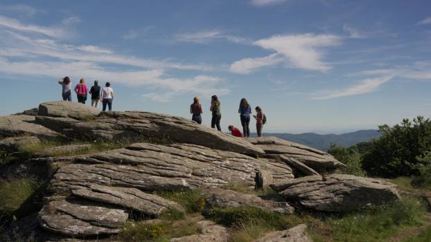 Acceil dans le Parc Haut Languedoc de la délégation méxicaine