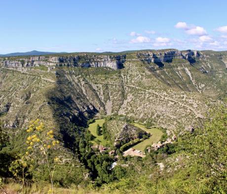 PNR Grands Causses Cirque Navacelles Rive gauche