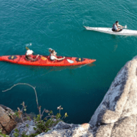 Kayak dans le Golfe du Morbihan