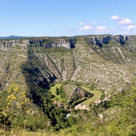 PNR Grands Causses Cirque Navacelles Rive gauche