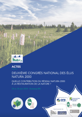 Actes Congrès des élus Natura 2000, 2024