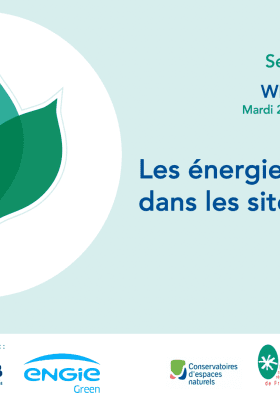 les ENRs dans les sites Natura 2000 - support webinaire