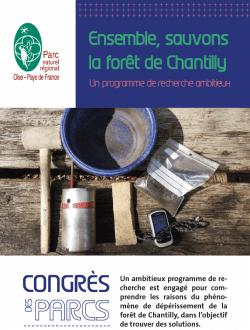 Ensemble, sauvons la forêt de Chantilly