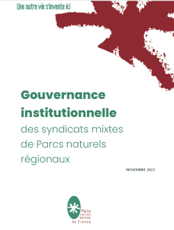 Gouvernance institutionnelle des syndicats mixtes de Parcs naturels régionaux